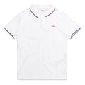 Men's Levis Loose Casual Pure Cotton Short Sleeve White Polo Shirt 85633-0000
