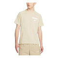 Nike Solid Color Chest Pocket Round Neck Casual Short Sleeve Yellow DQ2414-224
