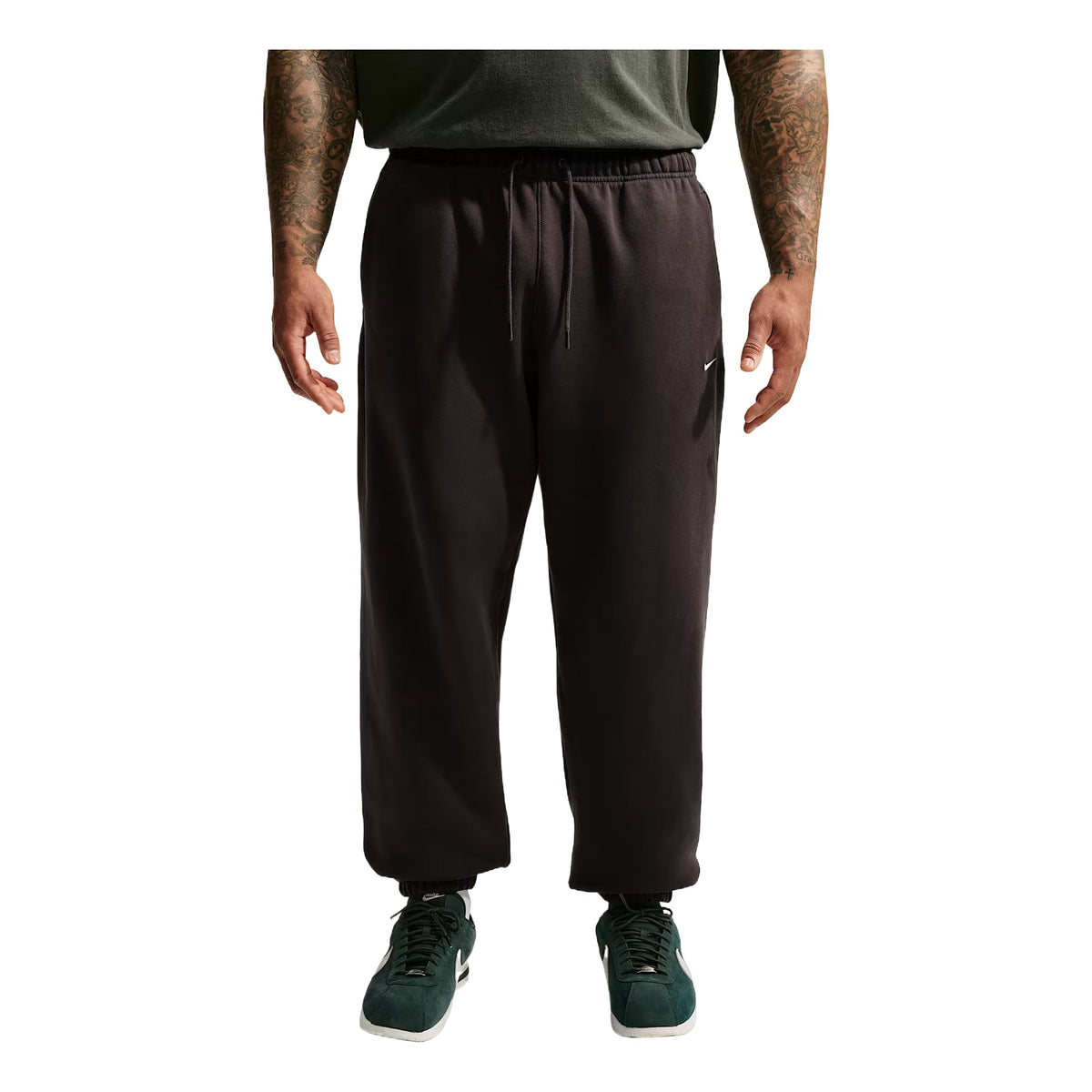 Nike Solo Fleece Cuffed Pants 'Velvet Brown' IX1930-220