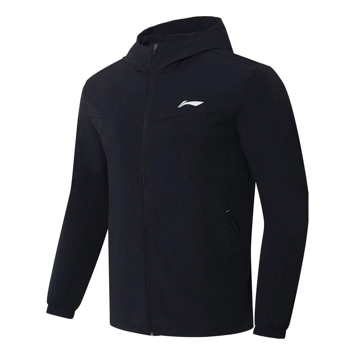 Li-Ning Logo Running Windbreaker 'Black' AFDS365-6