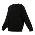 Men's Y-3 SS21 Loose Round Neck Long Sleeves Pullover Black GV4214