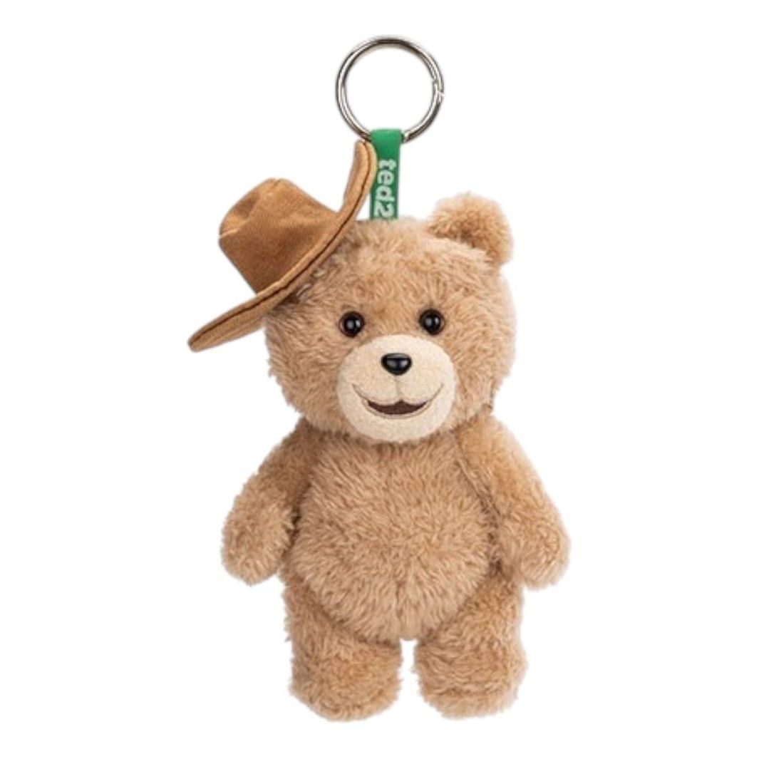 Pop Mart Ted2 Teddy Bear Action Plush Pendant 'Cowboy Bear' PPMT-2503-0035-CB