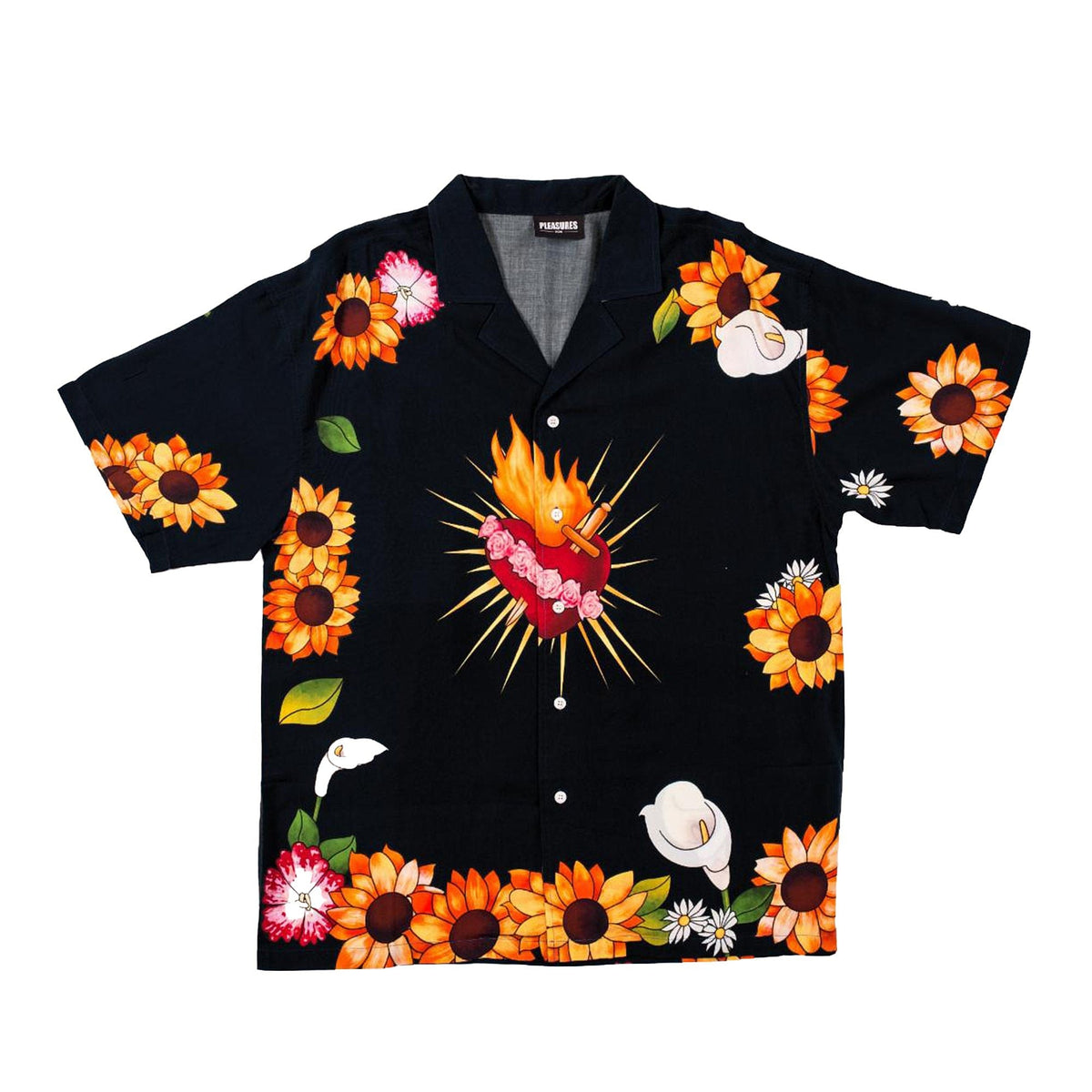 Gangster Short Sleeve Button Up