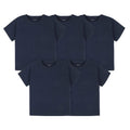 5-Pack Infant & Toddler Navy Premium Short Sleeve Tees